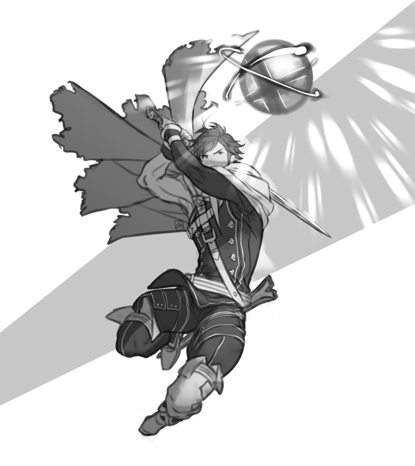 chrom (fire emblem and 2 more) drawn by krazehkai