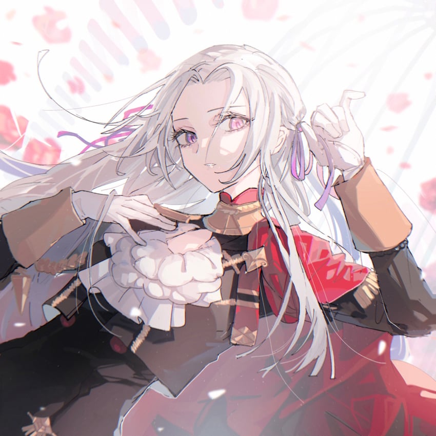 edelgard von hresvelg (fire emblem and 1 more) drawn by linch
