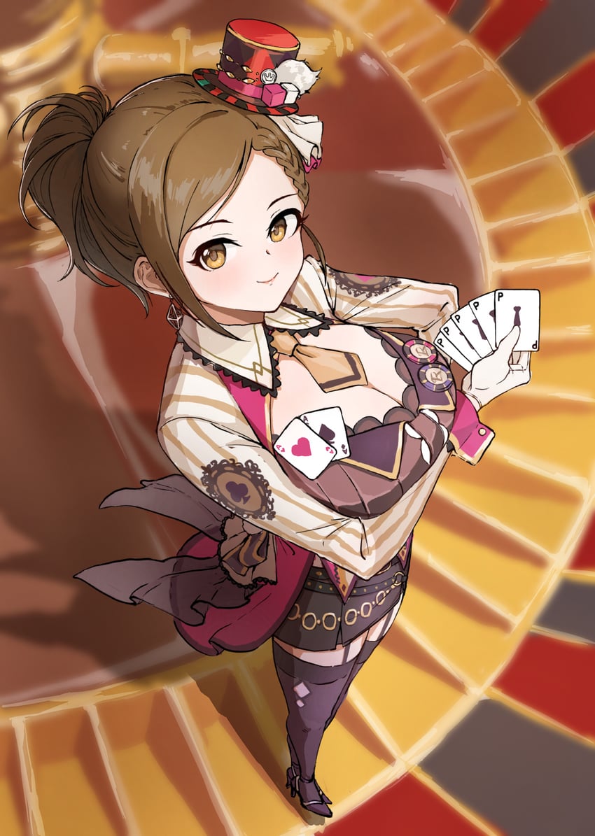 hyodo rena (idolmaster and 1 more) drawn by ushimochi