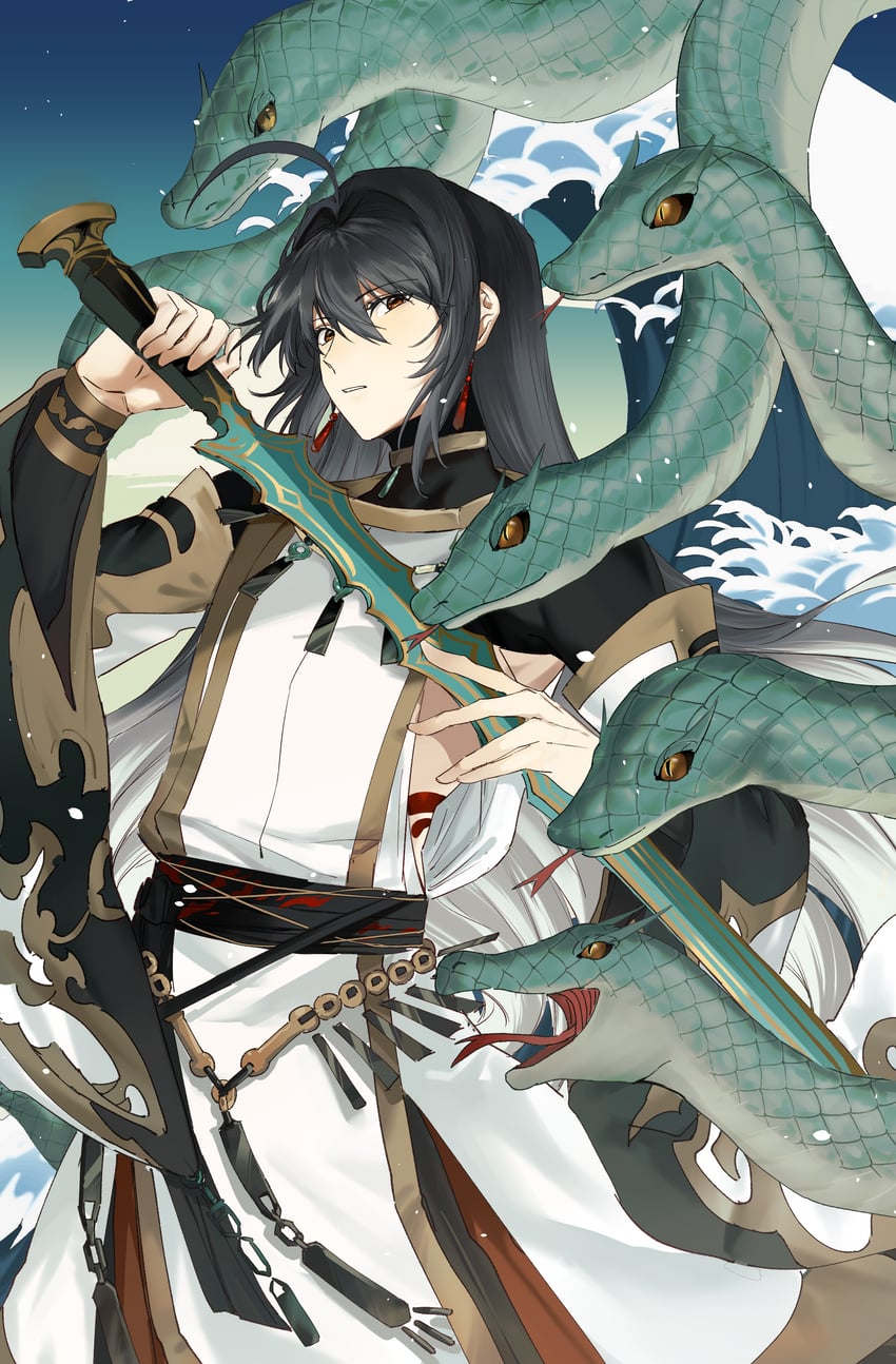 yamato takeru (fate and 2 more) drawn by phanta