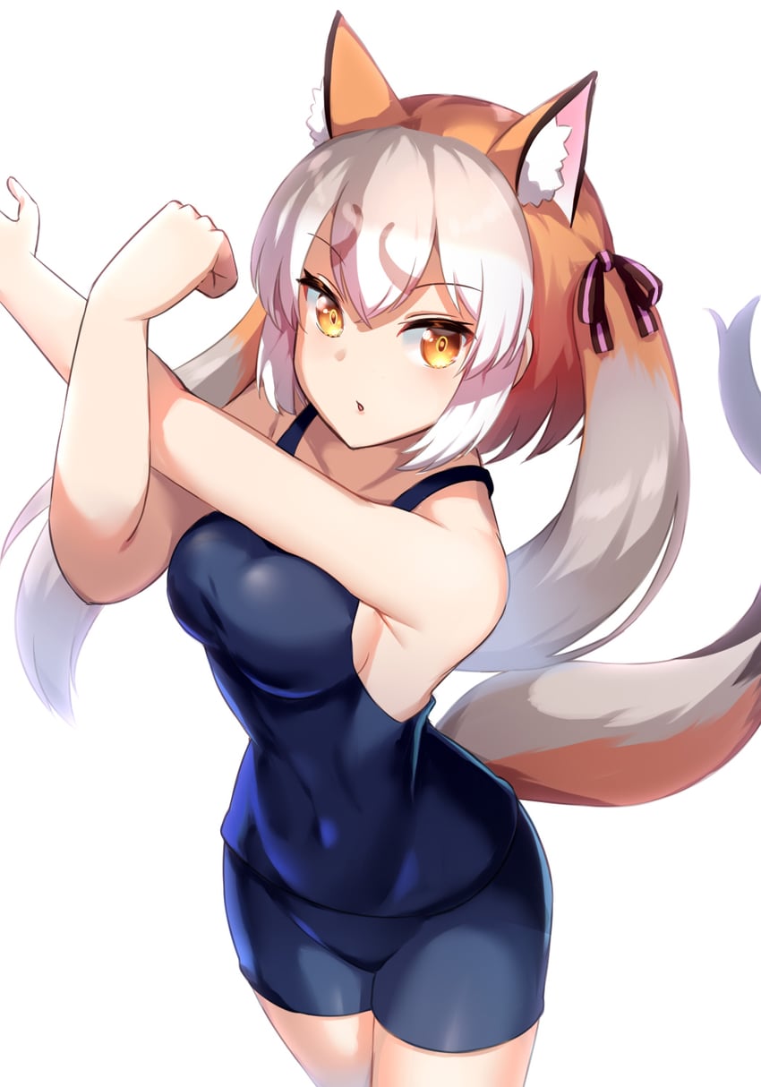 island fox (kemono friends and 1 more) drawn by sawara_noa