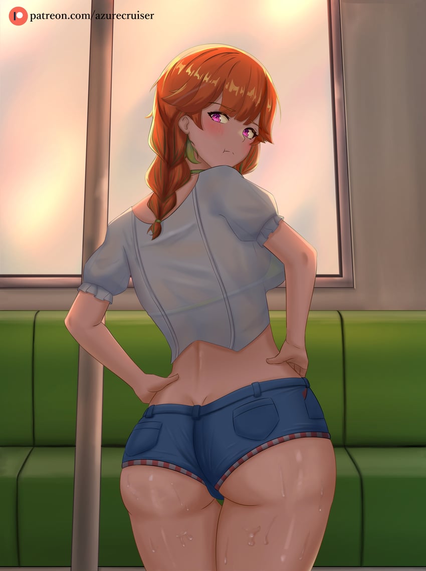 takanashi kiara (hololive and 1 more) drawn by azurecruiser