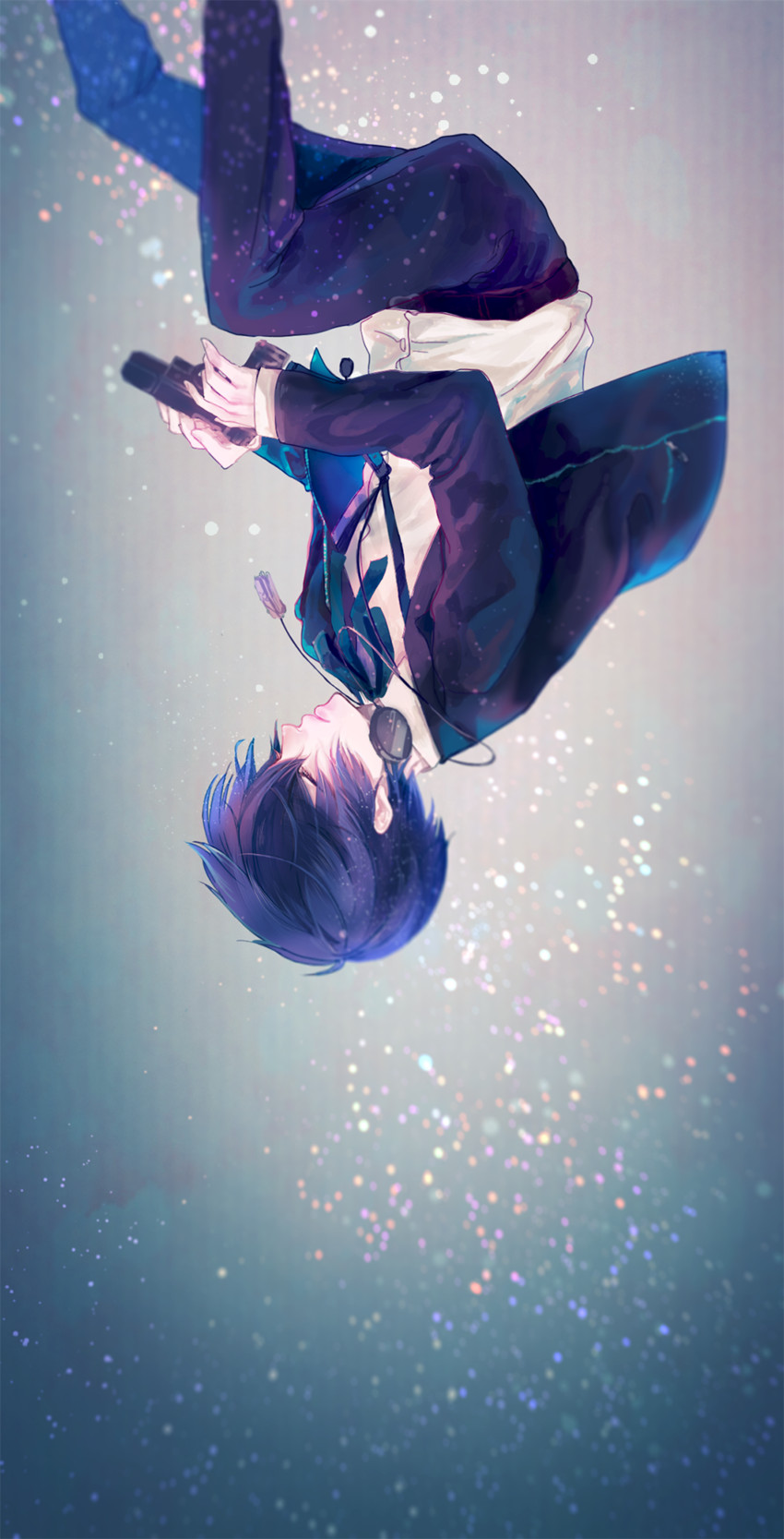yuuki makoto (persona and 1 more) drawn by perforation