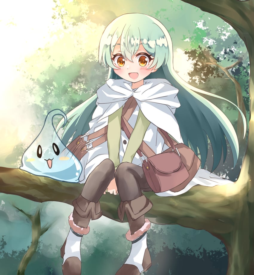 ivy and sora (saijaku tamer wa gomi hiroi no tabi wo hajimemashita) drawn by p-hone