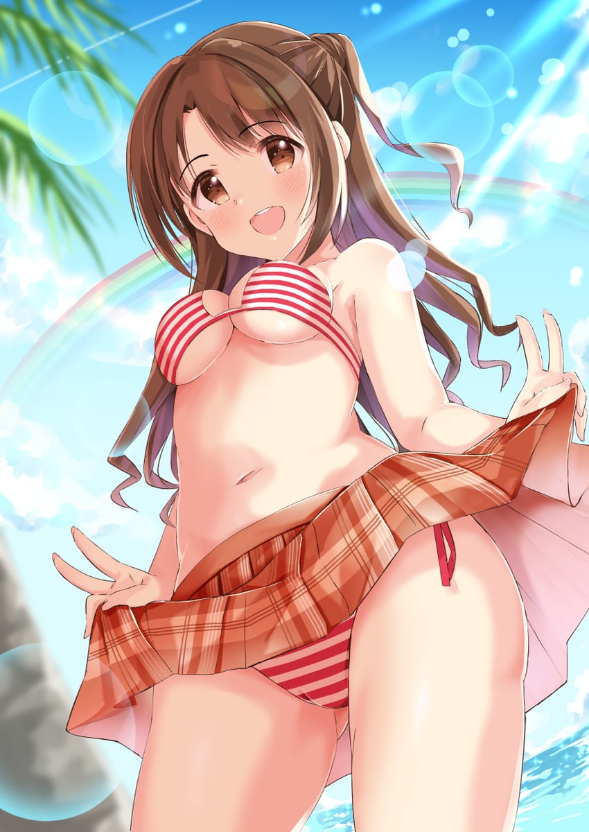 shimamura uzuki (idolmaster and 2 more) drawn by tktk135