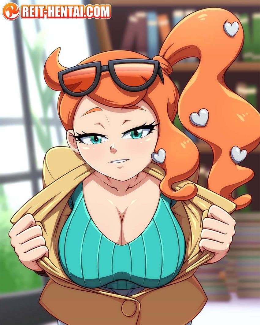 sonia (pokemon and 1 more) drawn by reit