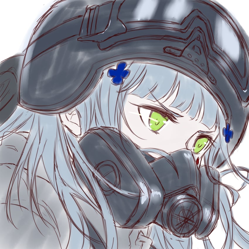 hk416 (girls' frontline and 1 more) drawn by dishy_galaxr