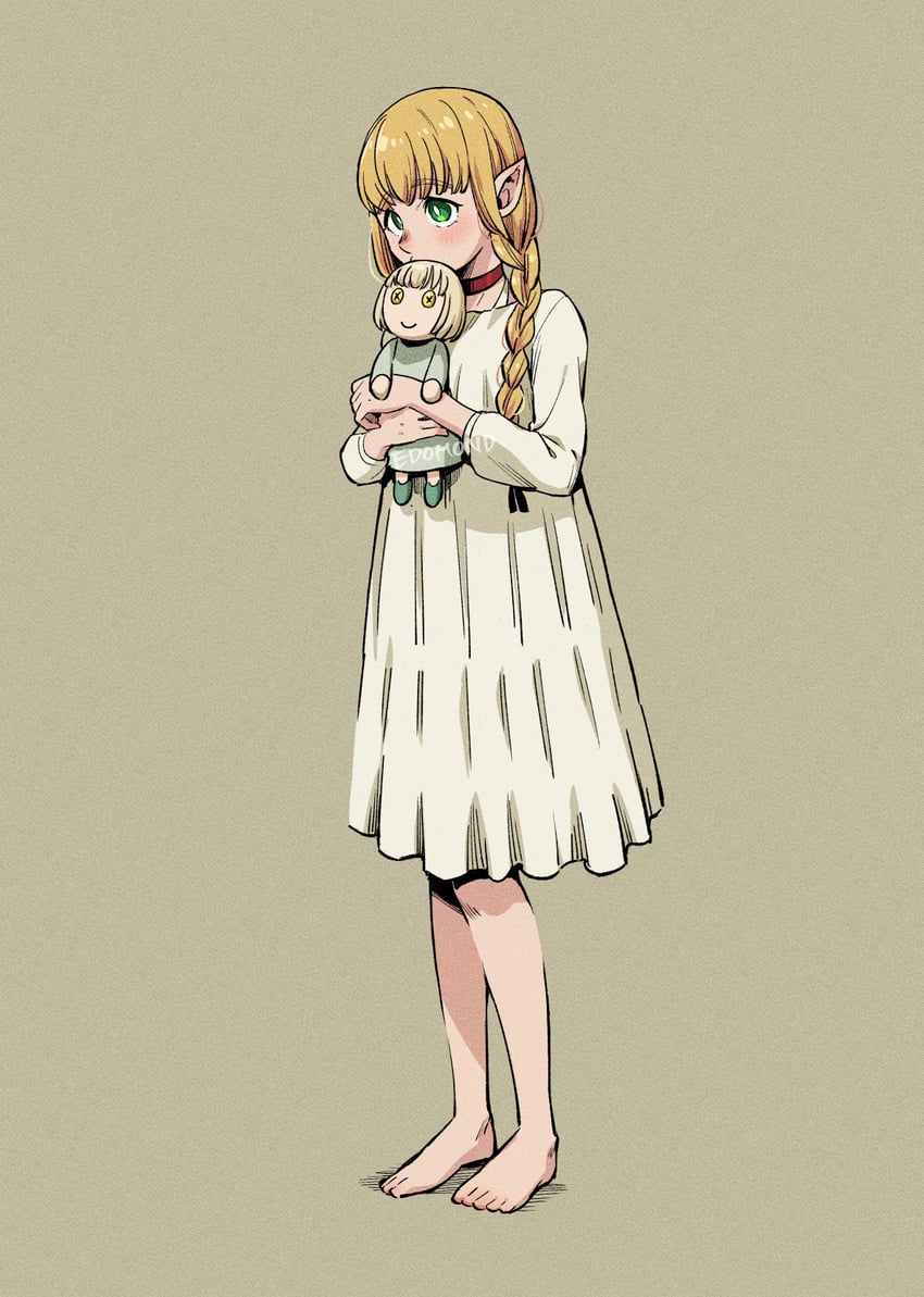marcille donato and falin touden (dungeon meshi) drawn by edomon-do