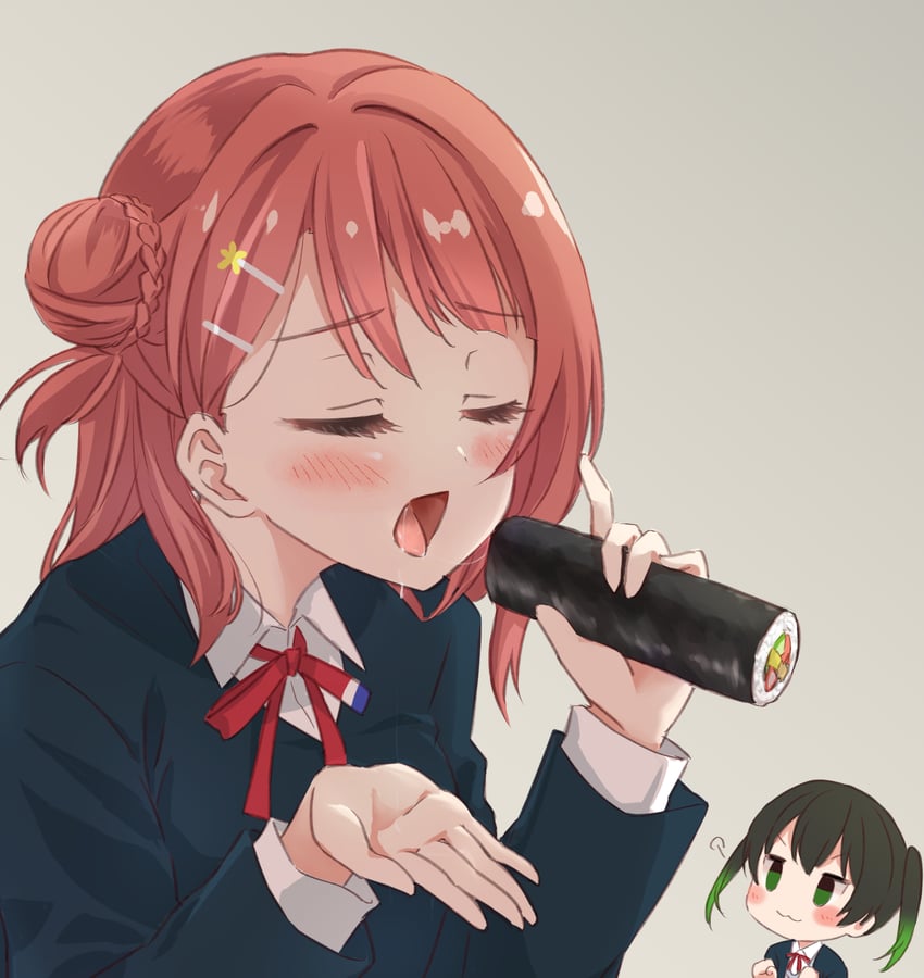 uehara ayumu and takasaki yu (love live! and 1 more) drawn by airmilk310