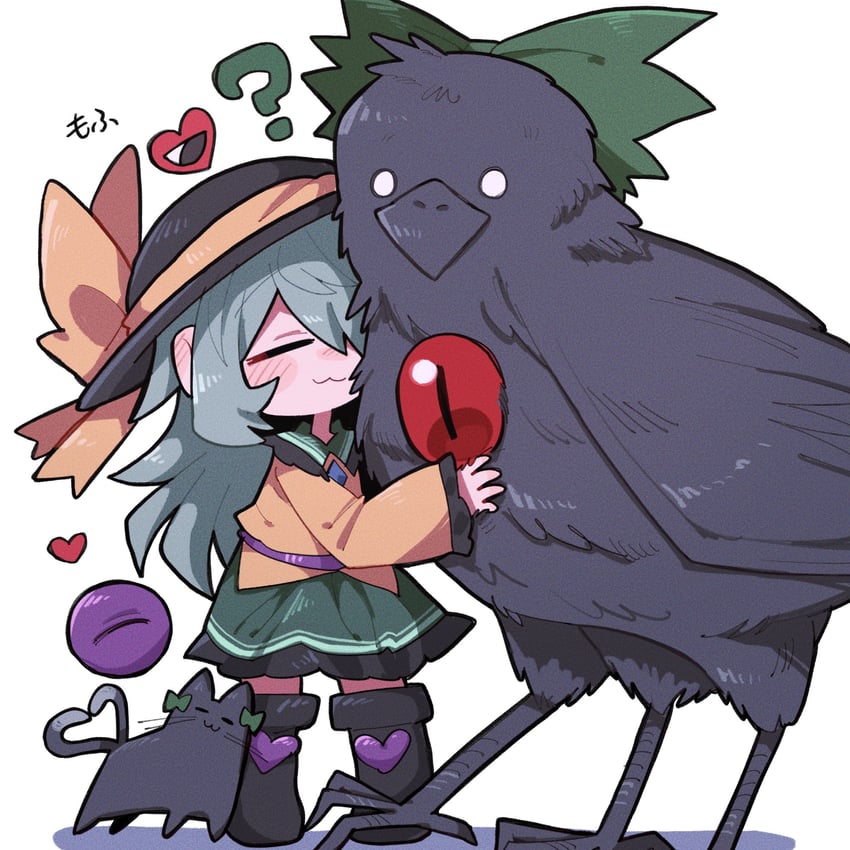 komeiji koishi, kaenbyou rin, and reiuji utsuho (touhou) drawn by zunusama