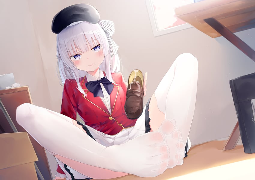sakayanagi arisu (youkoso jitsuryoku shijou shugi no kyoushitsu e) drawn by kou_futoshi