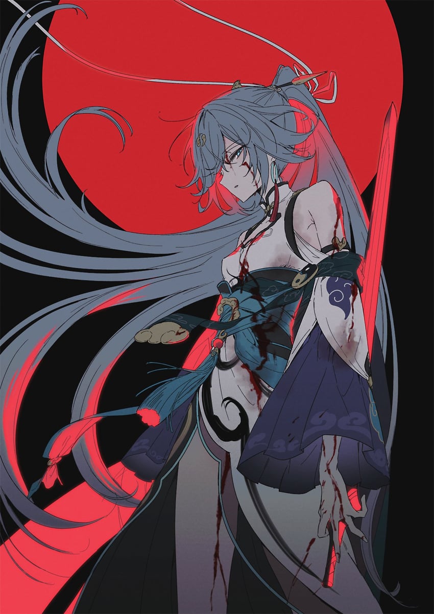 fu hua (honkai and 1 more) drawn by takakura_aki
