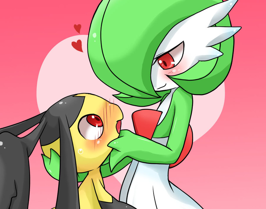 gardevoir and mawile (pokemon) drawn by pinkmaggot