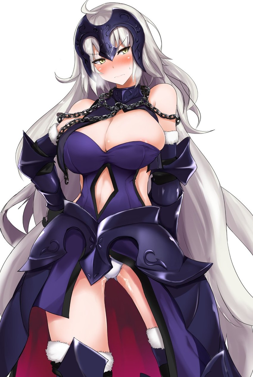 jeanne d'arc alter (fate and 1 more) drawn by poshi_(ginmokusei)