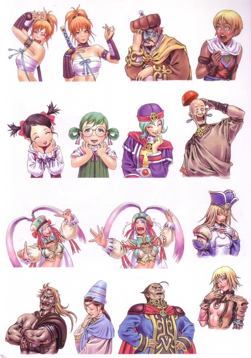 kanri-ko, allen gregory, reia elinos, glanatiess, kate, and 1 more (depth fantasia) drawn by yamashita_shun'ya