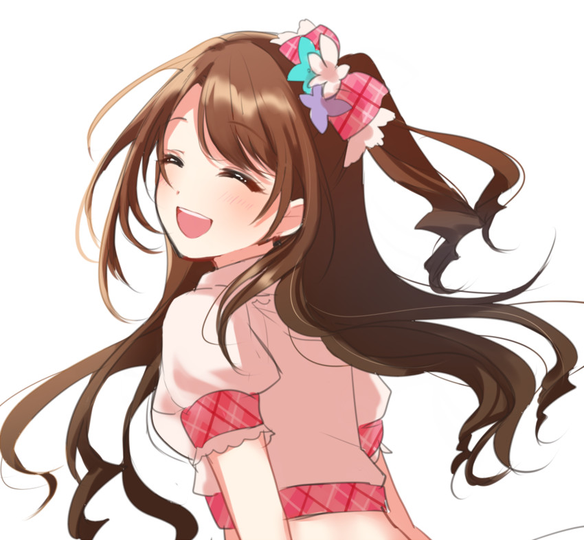 shimamura uzuki (idolmaster and 1 more) drawn by misumi_(macaroni)
