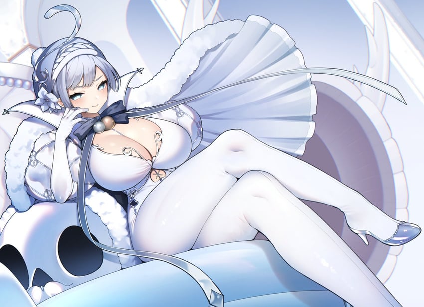 akershus fortress (oshiro project:re) drawn by hase_neet