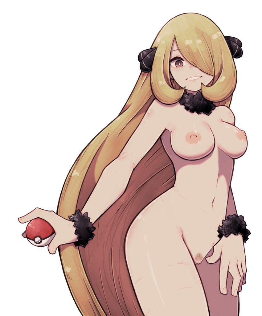 cynthia (pokemon and 1 more) drawn by lamb-oic029