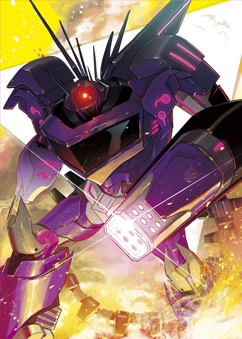 shockwave (transformers and 1 more) drawn by gyaro