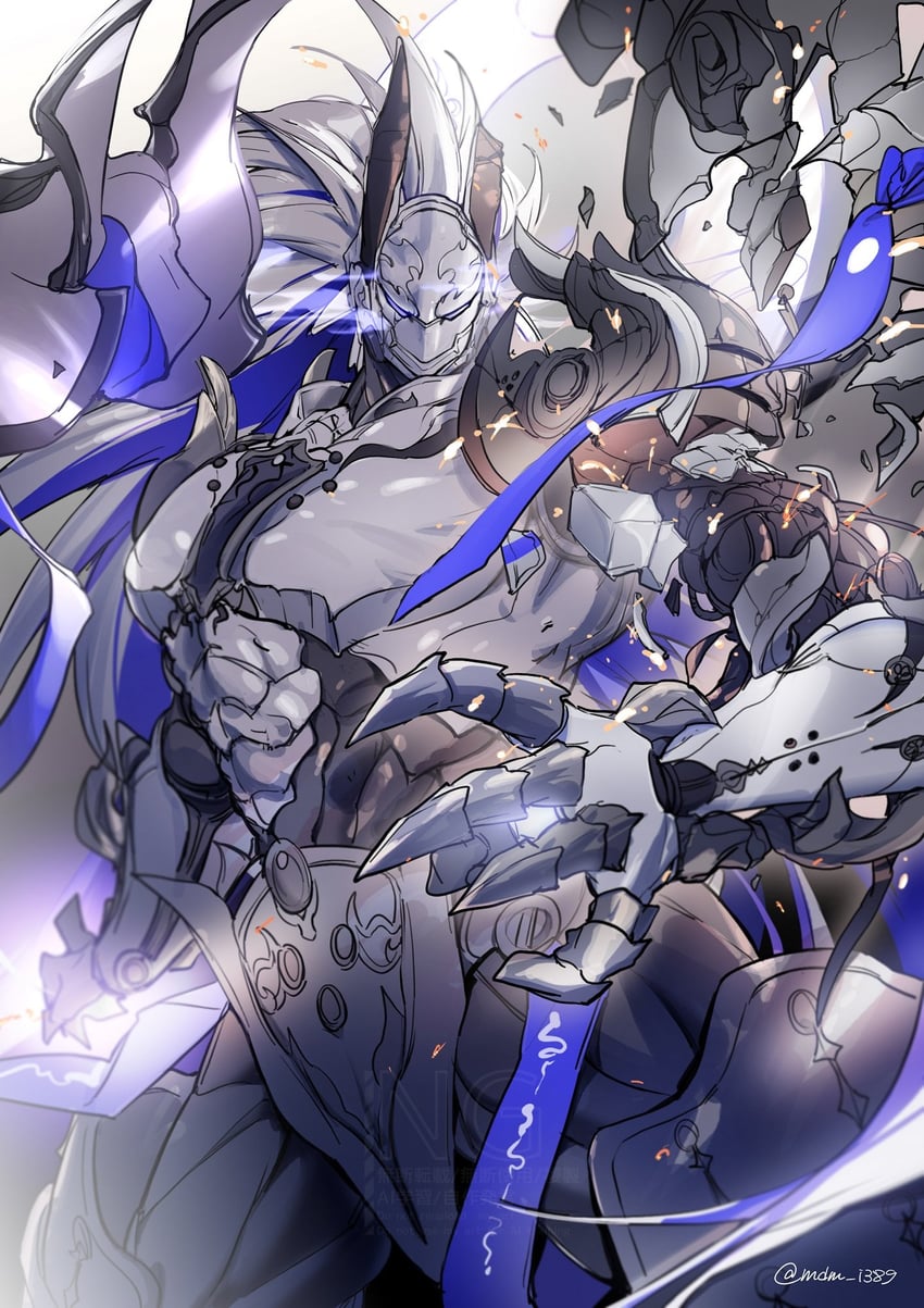 minamoto no tametomo (fate and 1 more) drawn by no-kan