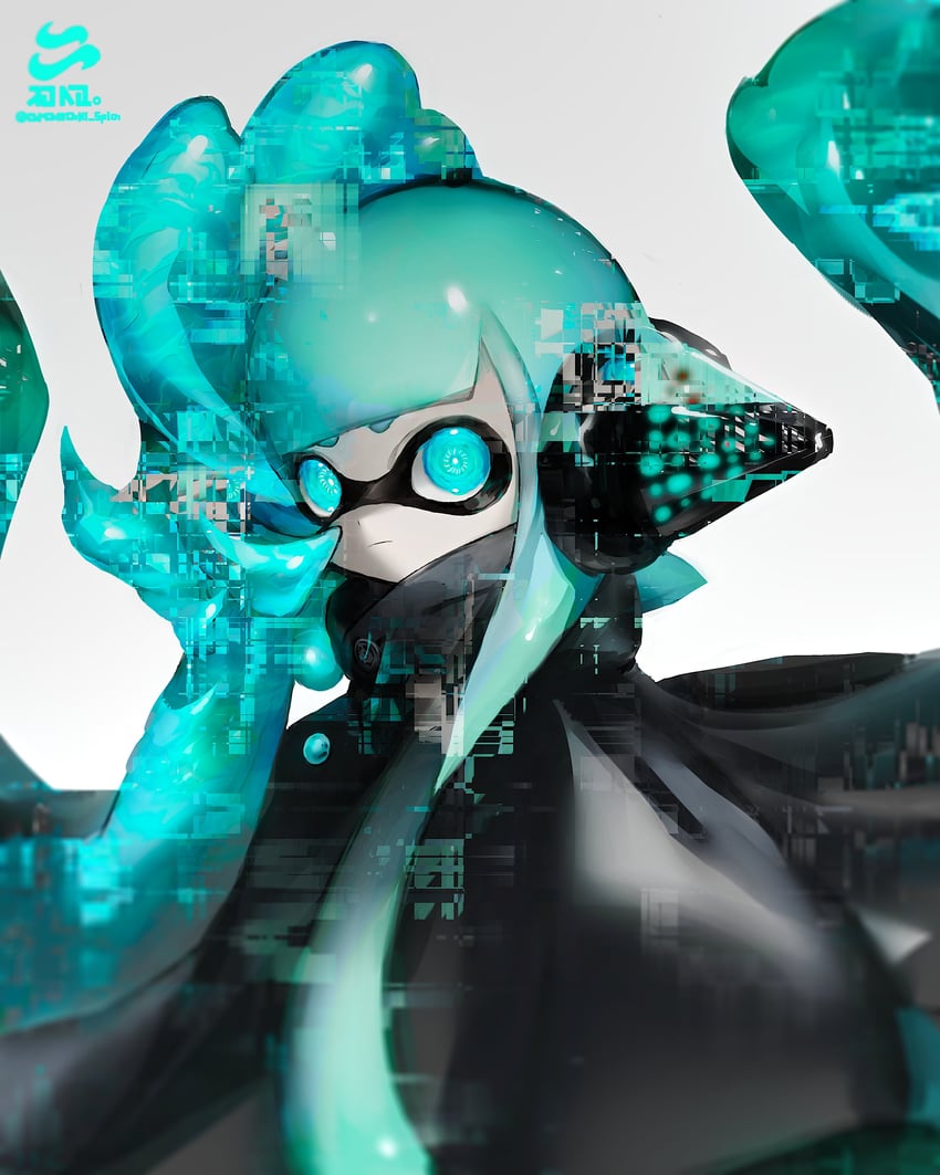 agent 3 (splatoon and 2 more) drawn by aramaki_spla