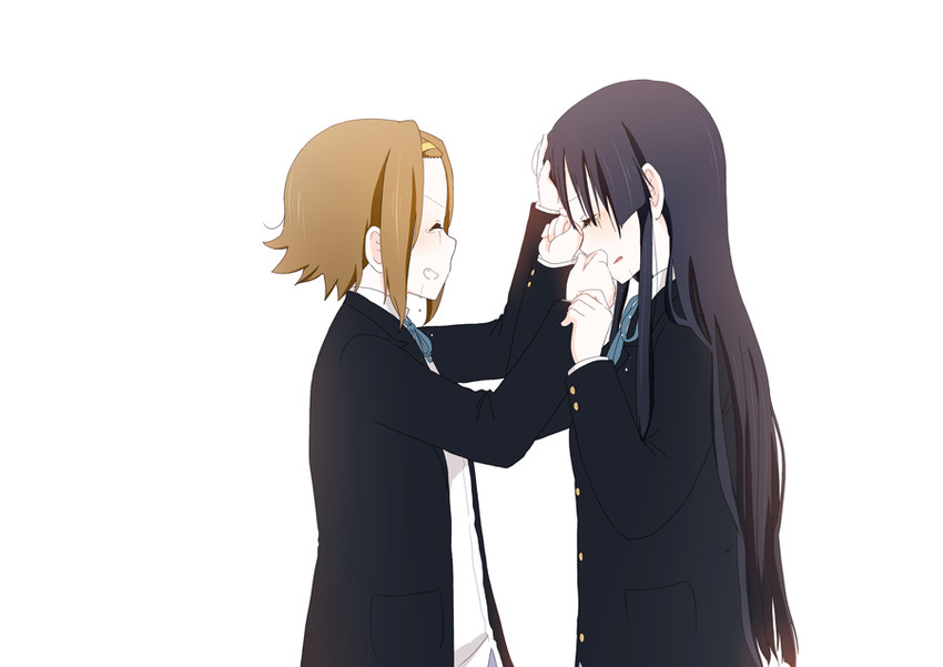 akiyama mio and tainaka ritsu (k-on!) drawn by komugiko