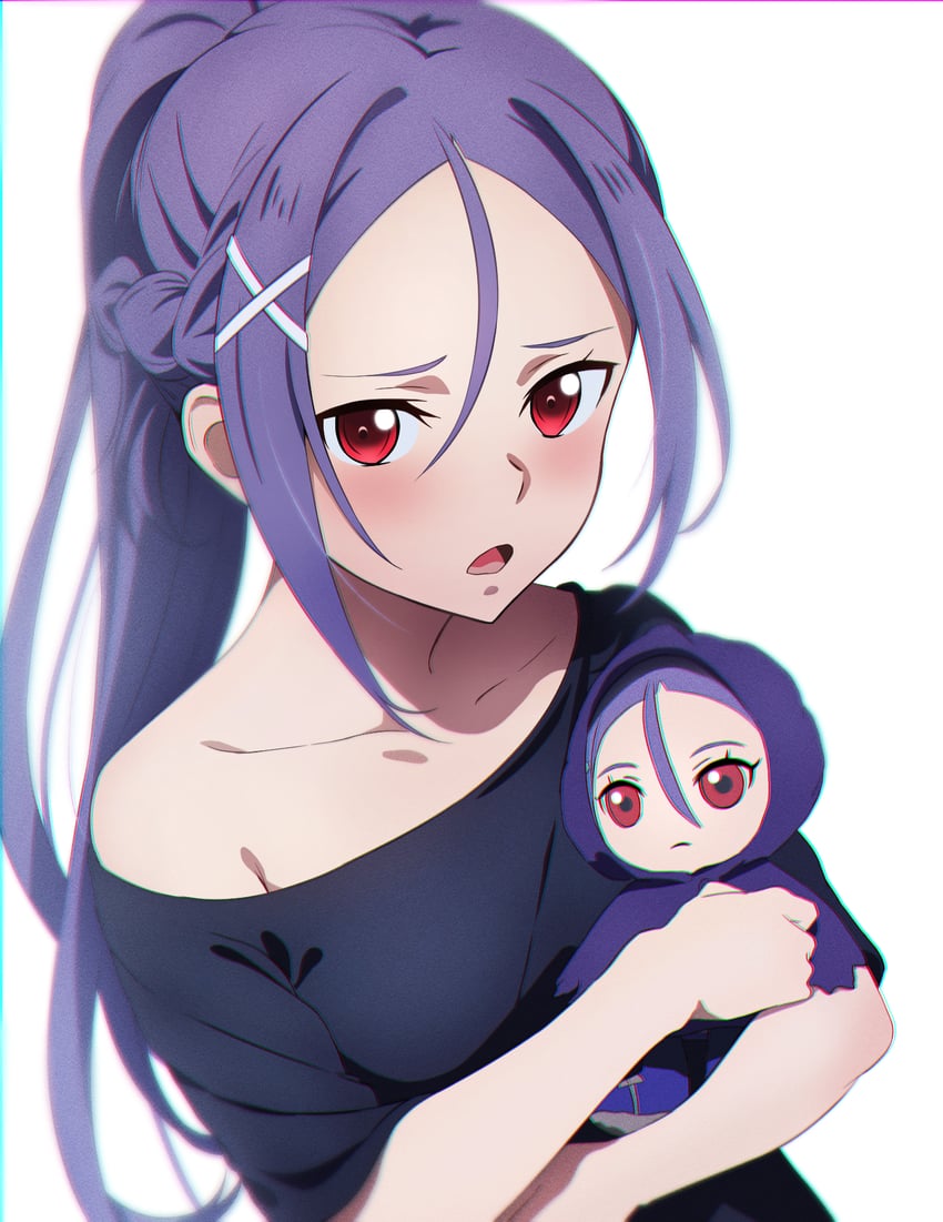 mito (sword art online and 1 more) drawn by nuguri444