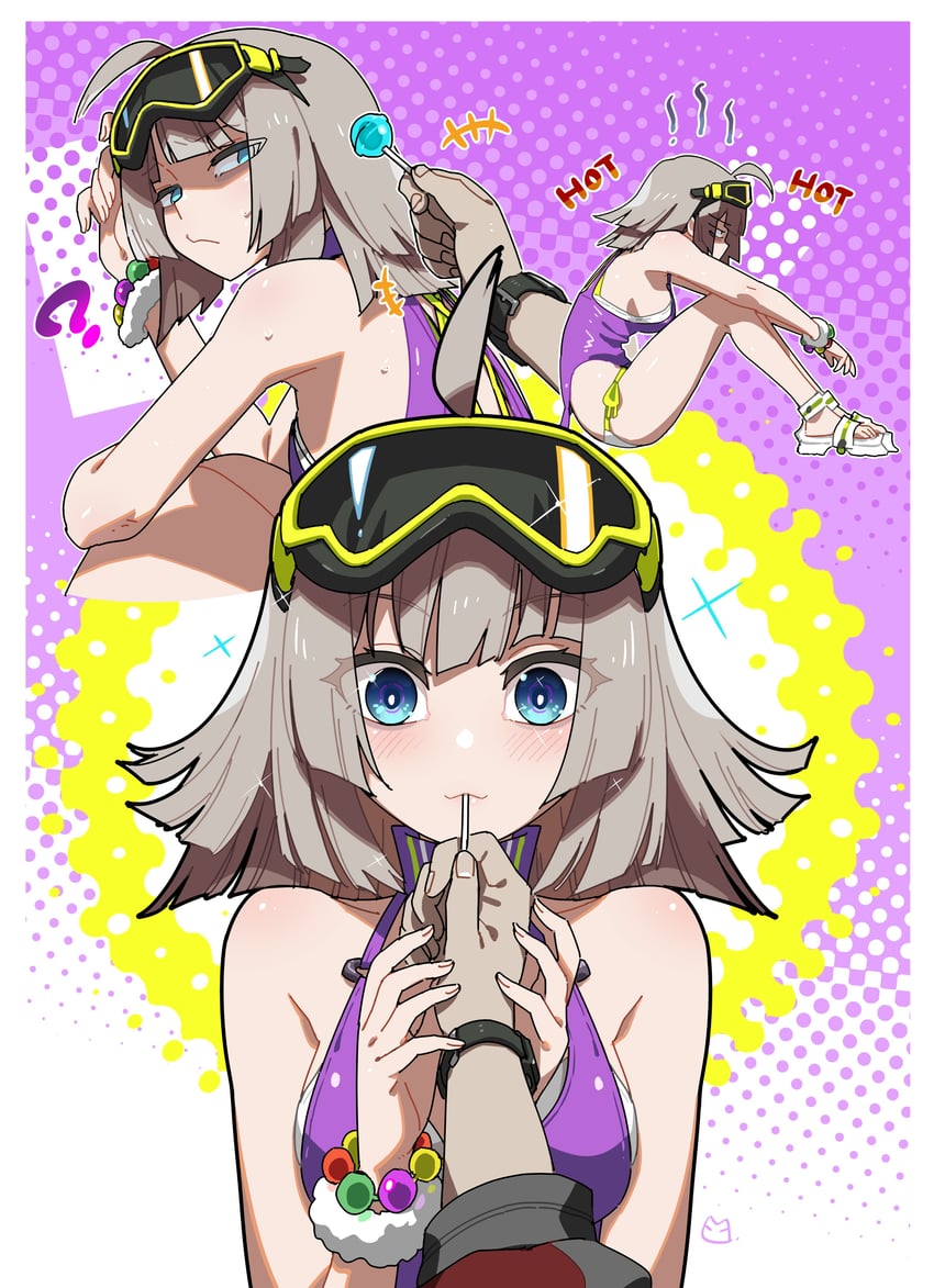 commander, aa-12, and lind (girls' frontline and 1 more) drawn by miharu_(cgsky)