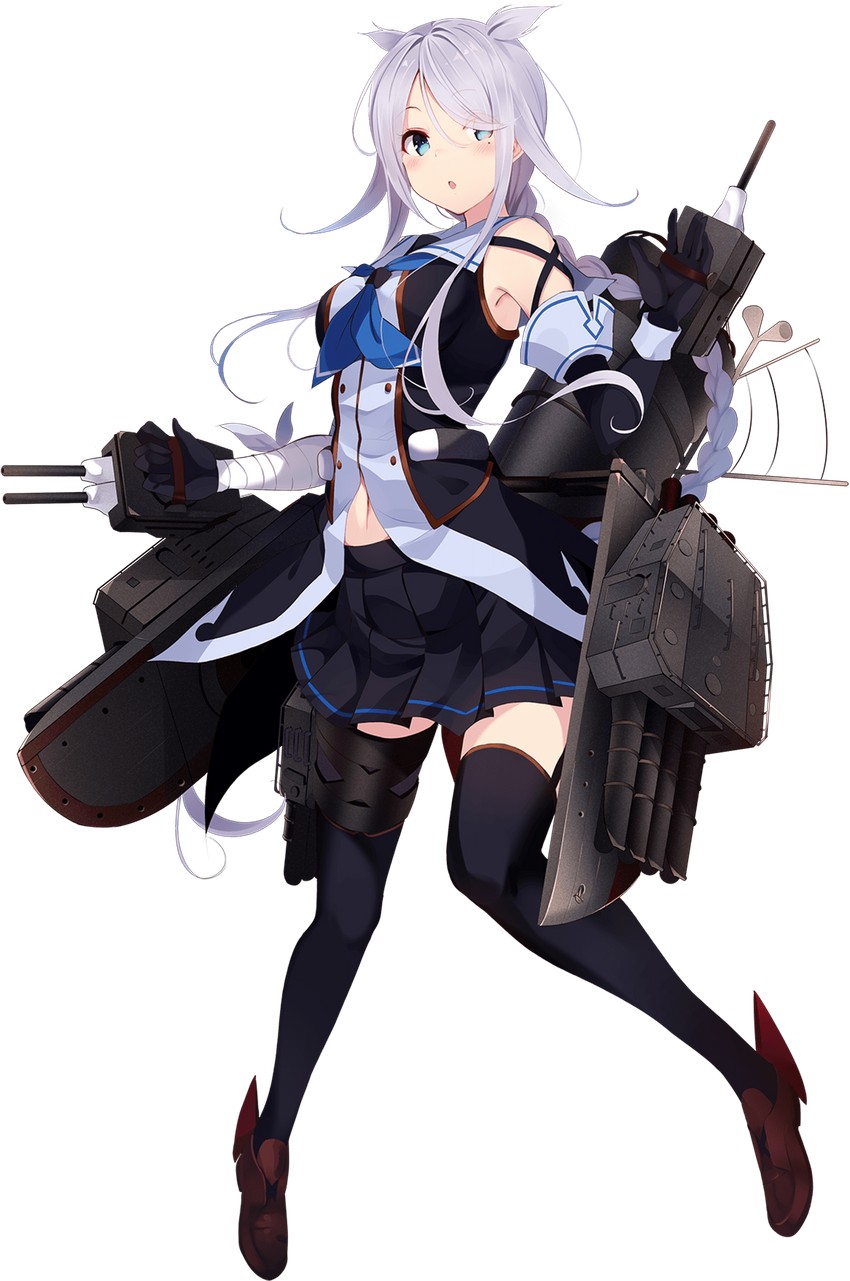 umikaze and umikaze kai ni (kantai collection) drawn by kujou_ichiso