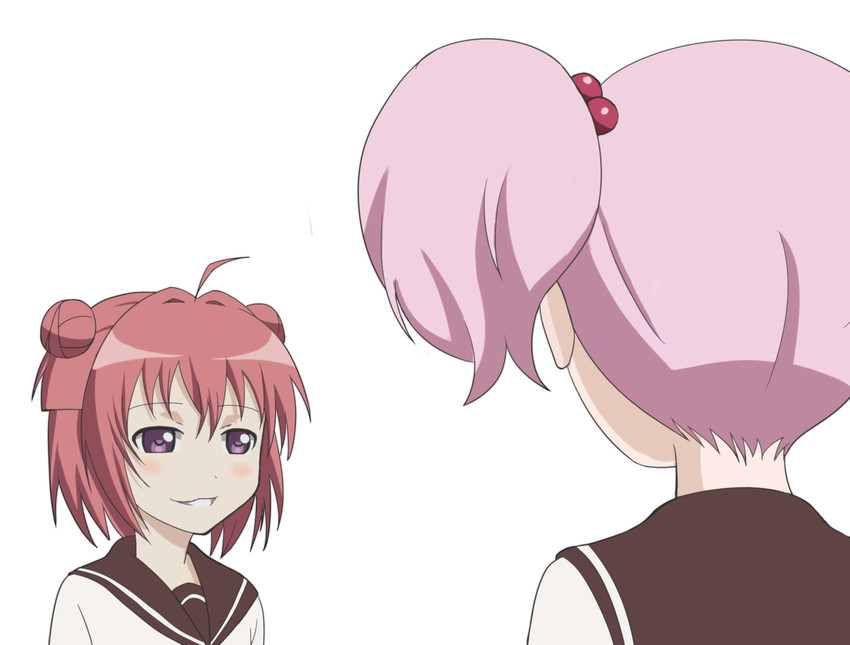 akaza akari and yoshikawa chinatsu (yuruyuri) drawn by taka_(takahirokun)