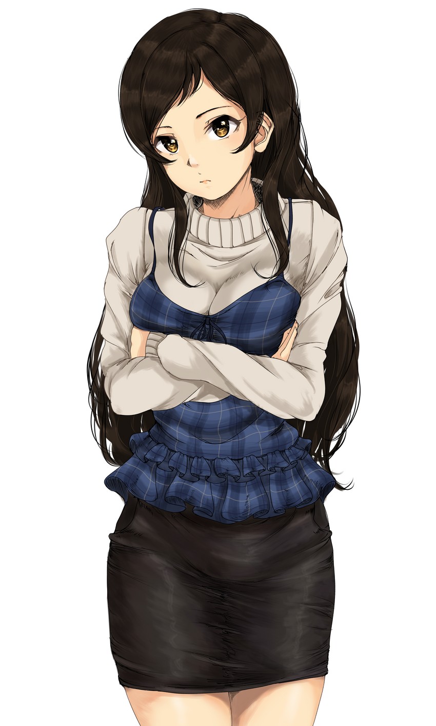 kitazawa shiho (idolmaster and 1 more) drawn by gatsby_ssl