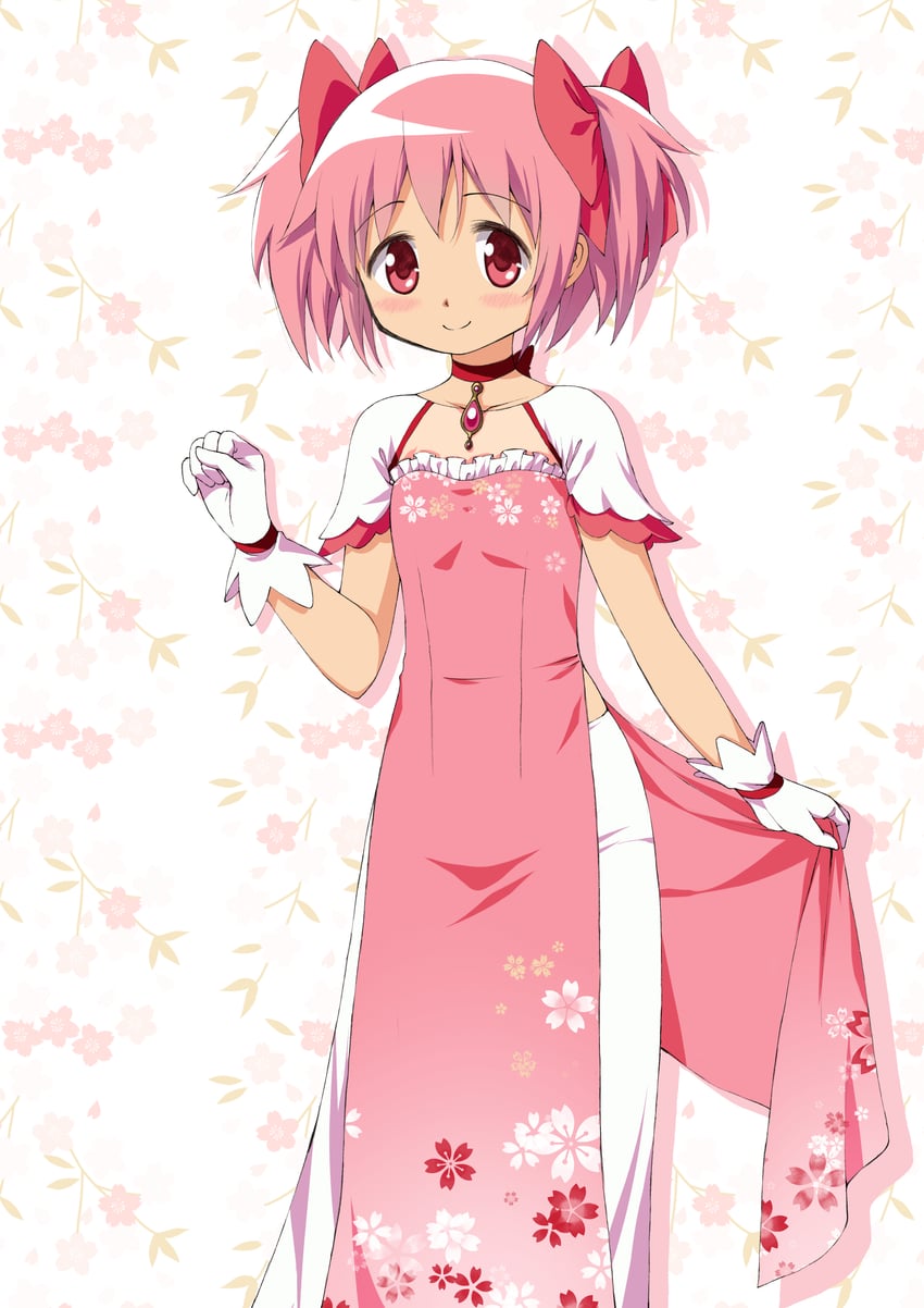 kaname madoka (mahou shoujo madoka magica) drawn by phanc
