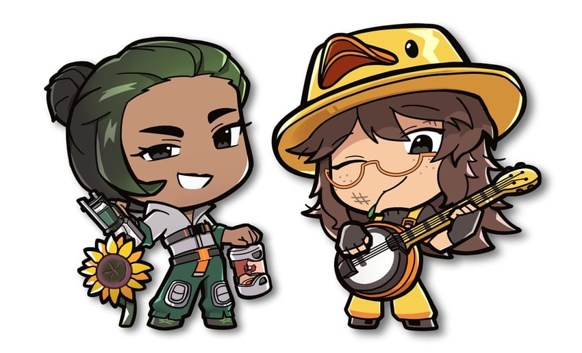 dj booth and biologist (roblox and 1 more) drawn by ryoko6318