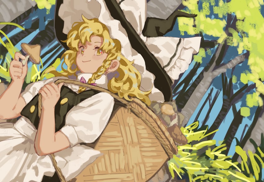 kirisame marisa (touhou and 1 more) drawn by tuck_(tuck23978434)