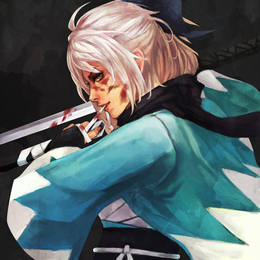 okita souji (fate and 1 more) drawn by monori_rogue