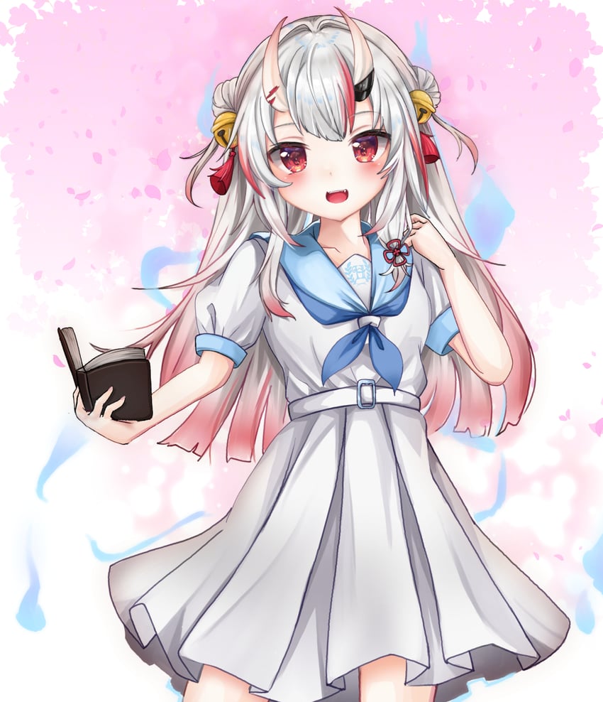 nakiri ayame (hololive and 1 more) drawn by shiroshima_hibiki