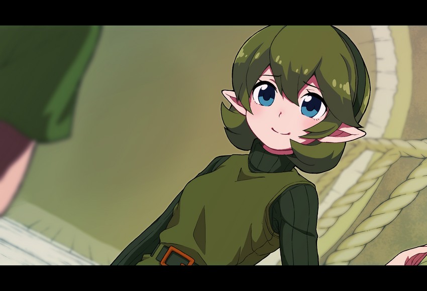 link, young link, and saria (the legend of zelda and 1 more) drawn by yokoyoko_(nazonazo)