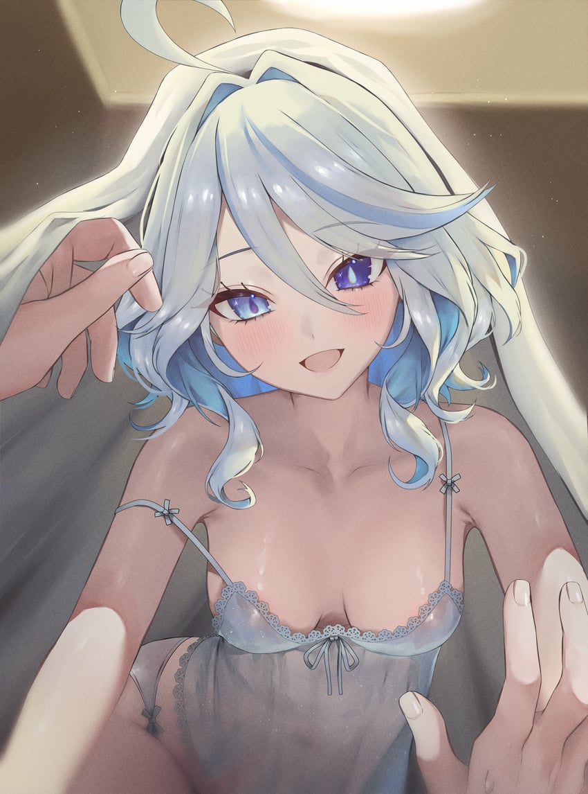 furina (genshin impact) drawn by vitaminechan
