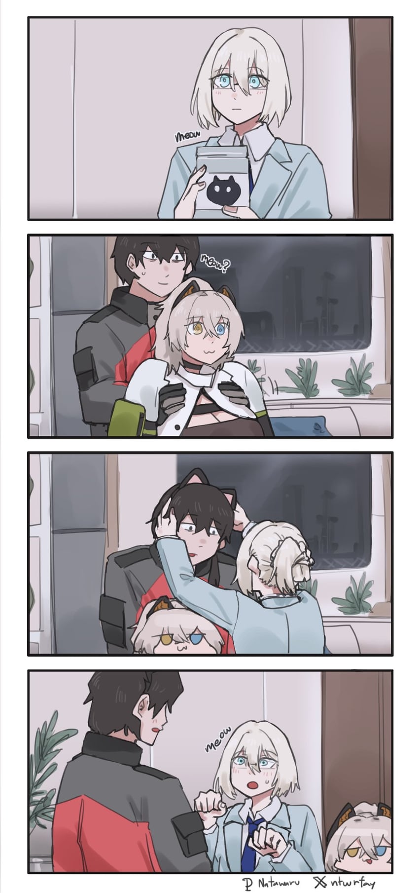 commander, an-94, peritya, and alva (girls' frontline and 1 more) drawn by natawaru
