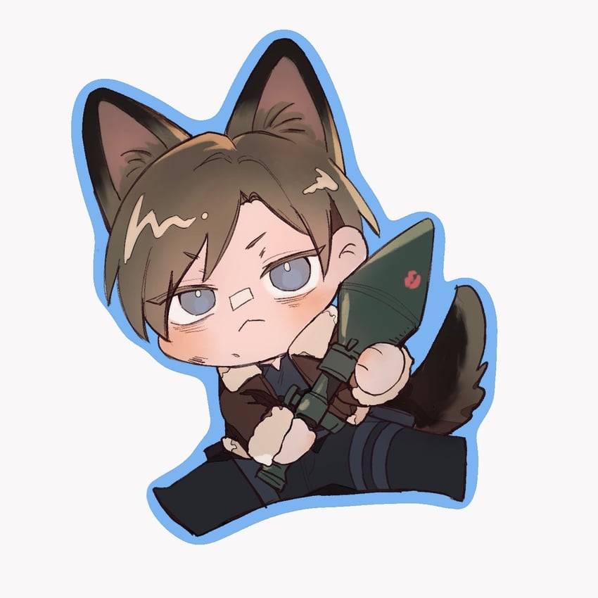 leon s. kennedy (resident evil and 1 more) drawn by aaamber_22