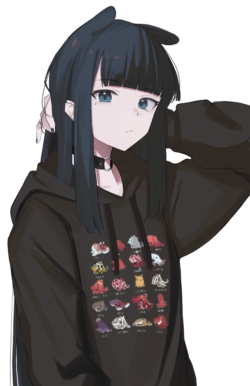 ninomae ina'nis (hololive and 1 more) drawn by ku_roiko