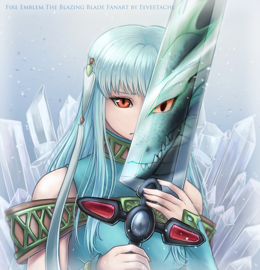 ninian (fire emblem and 1 more) drawn by eeveetachi