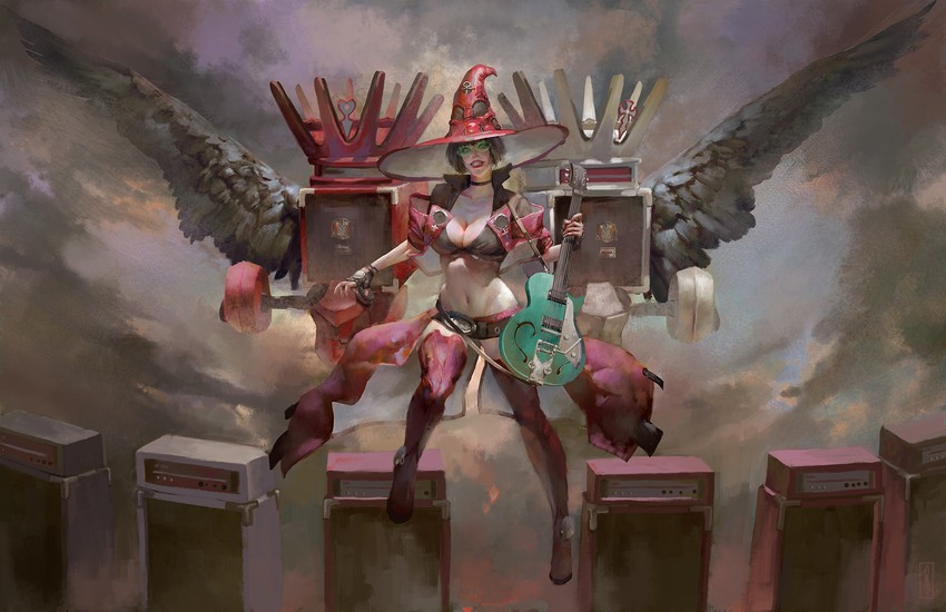 i-no (guilty gear and 1 more) drawn by christian_angel