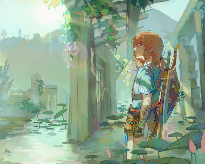 link (the legend of zelda and 1 more) drawn by feisekong286