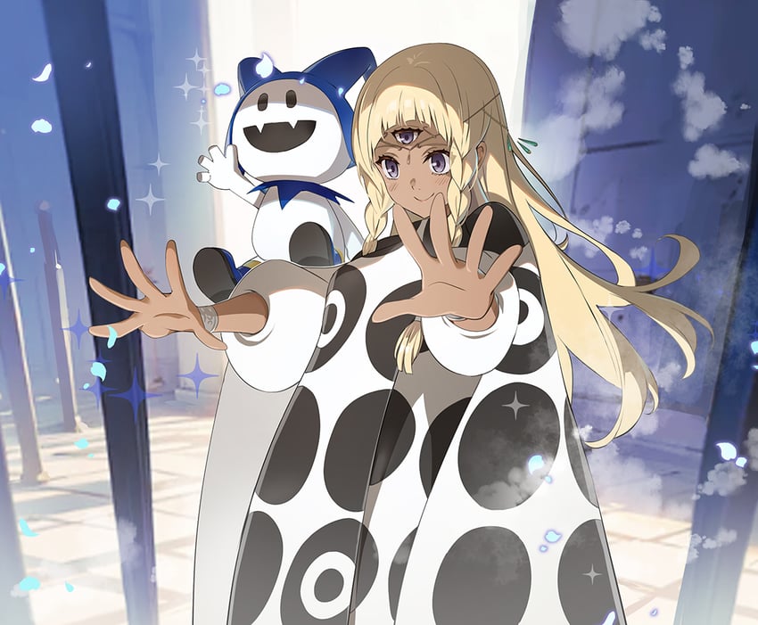 jack frost and eupha (metaphor: refantazio and 1 more) drawn by nyoro_(nyoronyoro000)