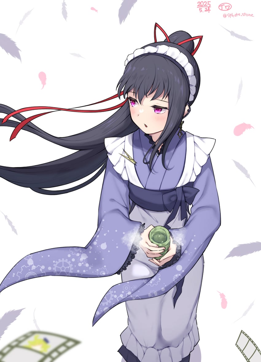 akemi homura (mahou shoujo madoka magica) drawn by sphere_stone