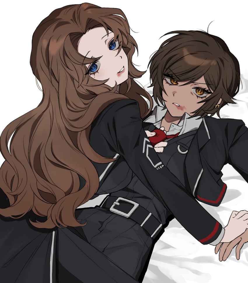 outis and rodion (project moon and 1 more) drawn by yippee