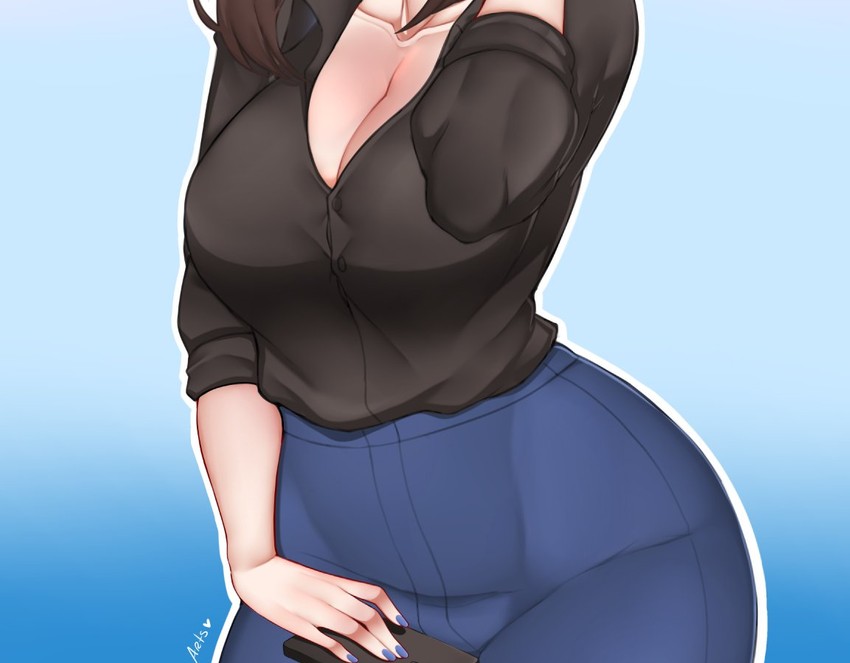 samsung sam (samsung) drawn by kitsunearts
