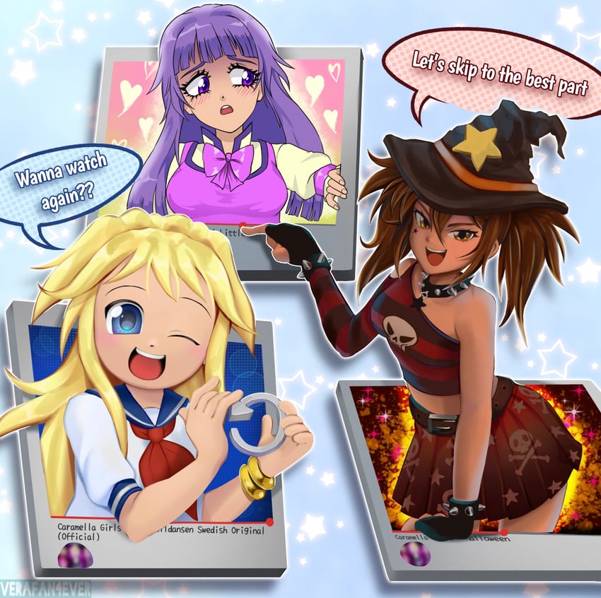vera, nadine, and mindy (youtube and 1 more) drawn by verafan4ever
