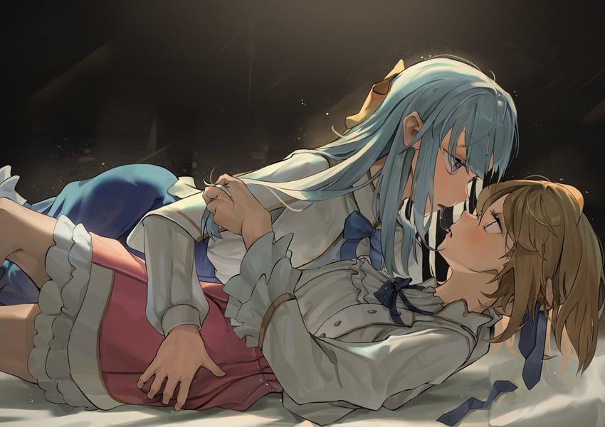 anisphia wynn palettia and euphyllia magenta (tensei oujo to tensai reijou no mahou kakumei) drawn by geng99161